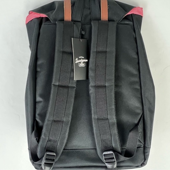 Journeyman Bag Company Las Vegas NV
Backpack NWT Black with white & red - Picture 10 of 15